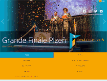 Tablet Screenshot of festivalfinale.cz